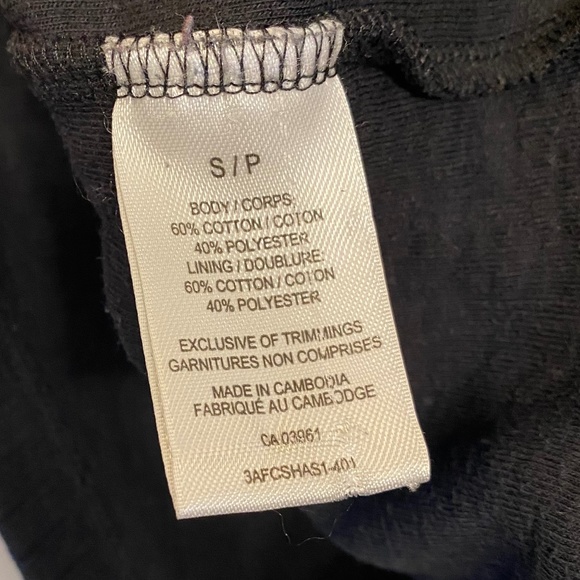 Shambhala Ribbed Black Hoodie - Picture 8 of 8